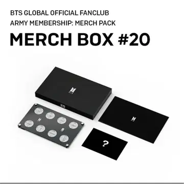 BTS MERCH BOX 20 마치 박스 (누락 없음)