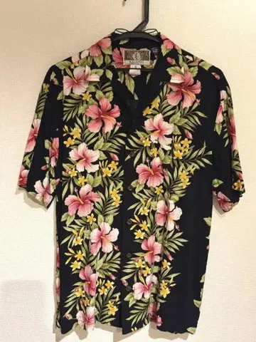 알로하 셔츠 S 사이즈 ALOHA 하이비스커스 새상품급