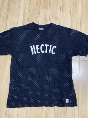 HECTIC 헥틱 티셔츠 90년대 00년대 XL 사이즈