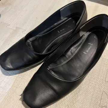 블랙 가죽 로퍼 여성용 26.0