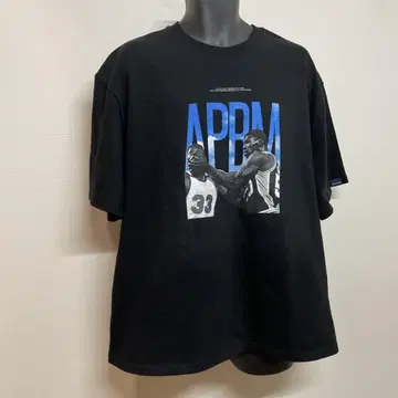 APPLEBUM 그래픽 프린트 티셔츠 블랙
