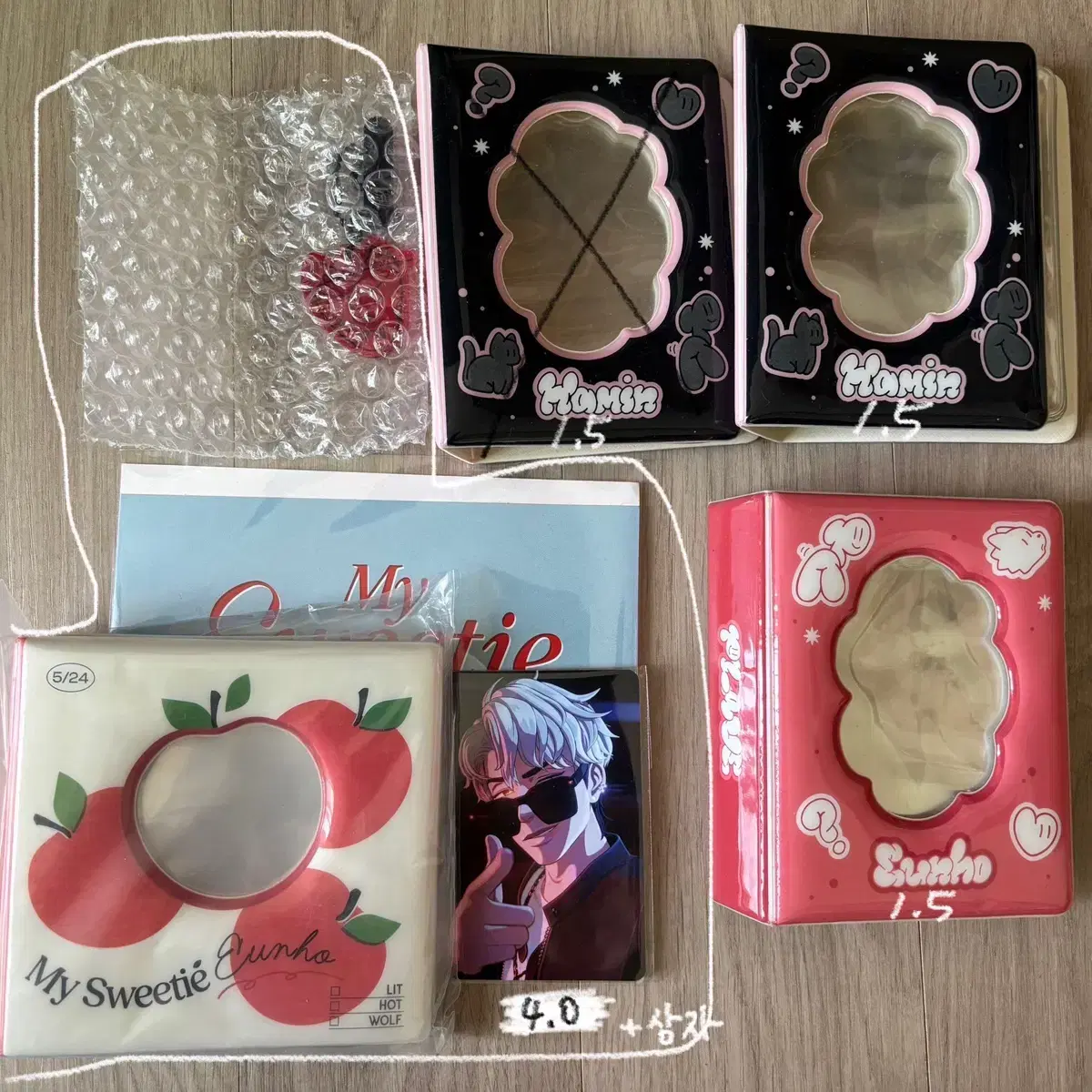 플레이브 콜북 키링 코롯토 포카 양도