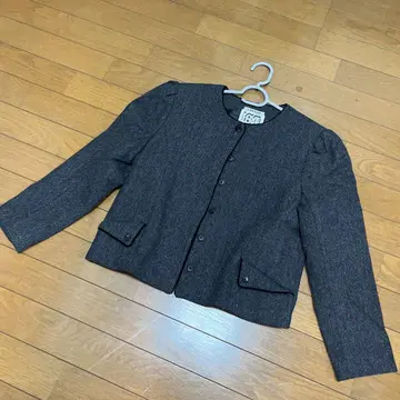 LOVE LOVE AKASAKA TOKYO 노카라 자켓 그레이