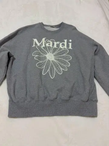 Mardi 맨투맨 그레이