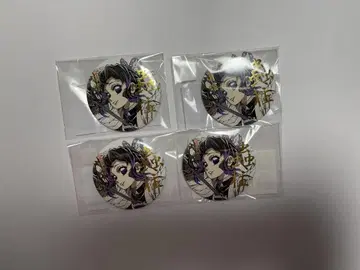 귀멸의 칼날 WEBSHOP 복권 벌레 기둥 E상 금박 57mm 캔뱃지 A