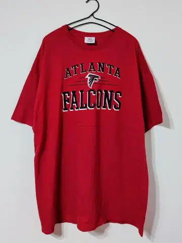 NFL ATLANTA FALCONS 빅 사이즈 프린트 반팔 티셔츠