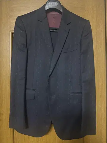 폴스미스 다크 블루 스트라이프 비즈니스 정장