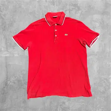 Lacoste 레드 피케 셔츠