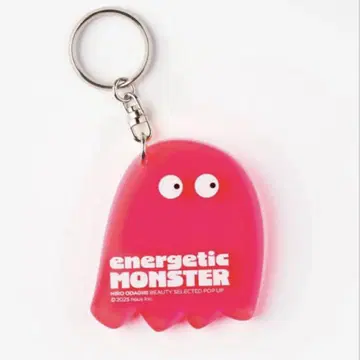 ENERGETIC MONSTER 아크릴 키링 핑크 몬스터 새상품