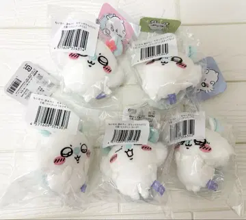 치이카와 모몽가 가득 복권 E상 마스코트 5개 세트