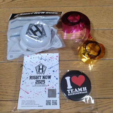 장근석 TEAMH 도쿄 응원봉 거울 캐논 테이프 세트