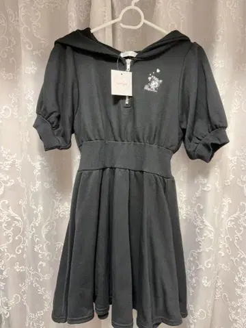 evelyn 메조 피아노 세일러 원피스 블랙