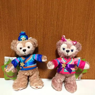 디즈니 칠석 Days 2015 더피 & 셰리 메이 봉제 인형 배치 세트
