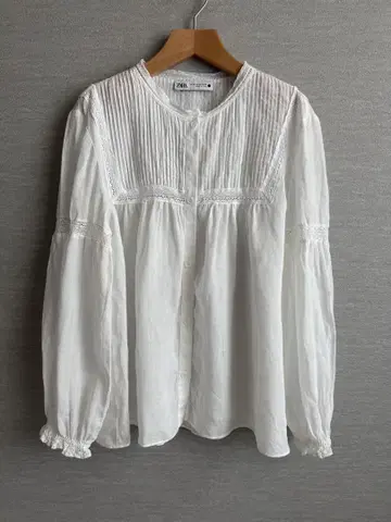 자라 로맨틱 라미 셔츠