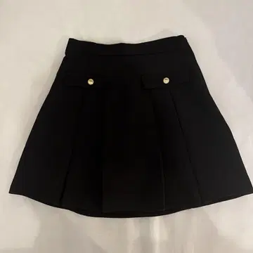 mipiarl 인판이 달린 플리츠 스커트