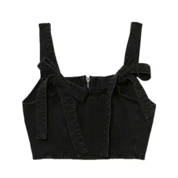 새상품 melt the lady zip up cargo tops 데님