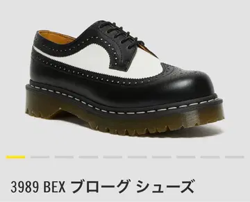 3989 BEX 브로그 신발 블랙/화이트