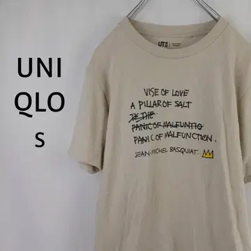 유니클로 장 미셸 바스키아 UT 티셔츠 S 내추럴