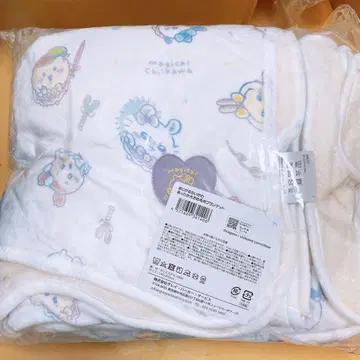 치이카와 마지카루 치이카와 따뜻한 수납 포켓 포함 3WAY 담요