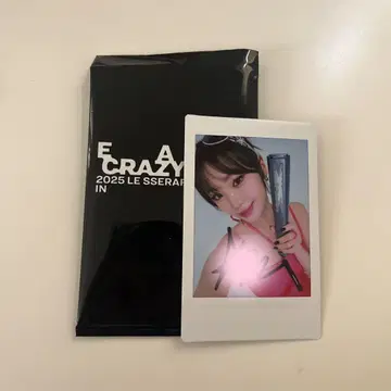 LE SSERAFIM 루세라 체원 사인 폴라로이드 트레이딩 카드
