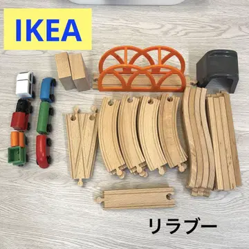 이케아 리라부 나무 레일 세트