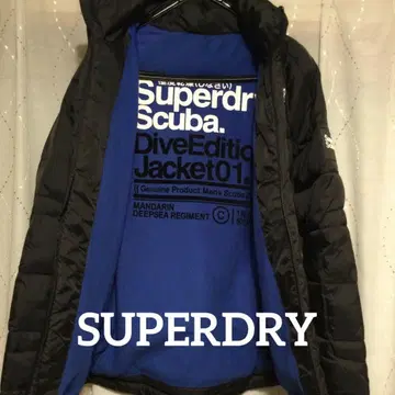[극도로 건조하세요] SUPERDRY 충전솜 아우터
