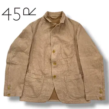 45R 린넨 908 올 자켓 헌팅 자켓