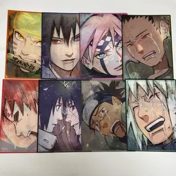 NARUTO 미니 클리어 파일 컬렉션 컴프
