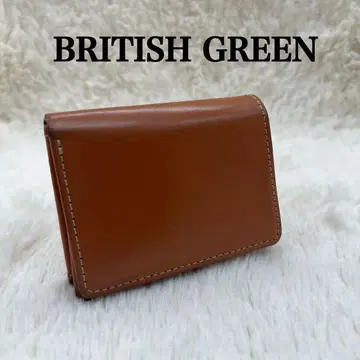 BRITISH GREEN 브리티시 그린 3단 폴더형 지갑