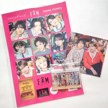 timelesz FAM 앨범 혜택 굿즈