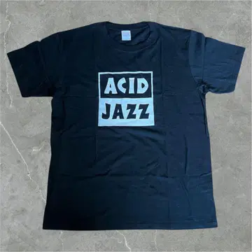 ACID JAZZ 티셔츠 XL 블랙 블랙 새상품 애시드 재즈 blac