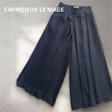 CAPRICIEUX LE'MAGE 와이드 팬츠 네이비 M 사이즈