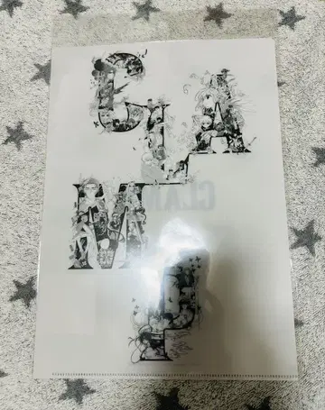 CLAMP A4 클리어 파일 그래픽 디자인