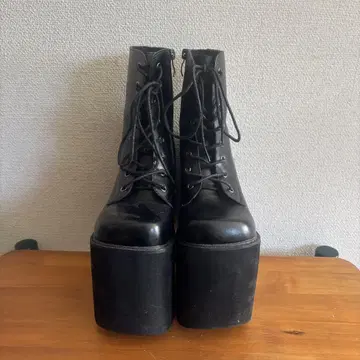통굽 17cm 부츠 코스프레 24cm