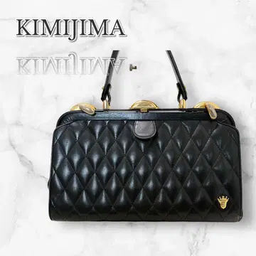 KIMIJIMA 키미지마 핸드백 퀼팅 포멀 블랙 결혼식