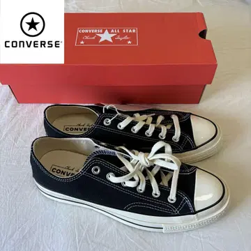 CONVERSE CHUCK TAYLOR 70 OX 블랙 7.5