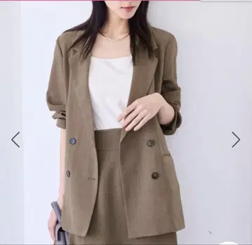 카키색 테일러드 자켓 38