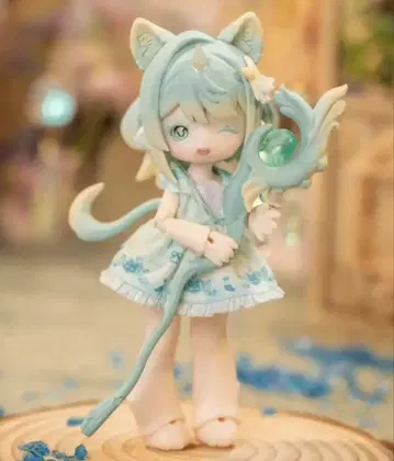 ANTU 모에 수 마법 깃털 냥 우유냥 고양이