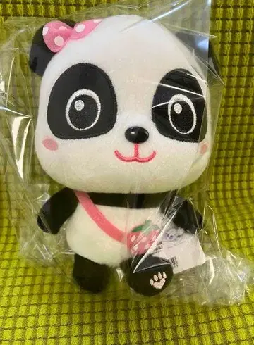 리본 포함 팬더 봉제 인형