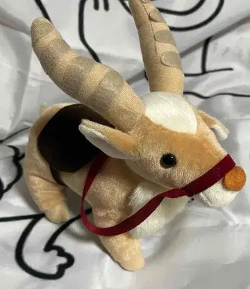 염소 봉제 인형 뿔 포함