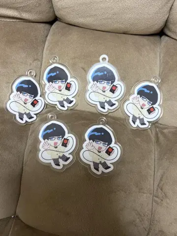 후쿠라 P 아크릴 키링 6개 세트