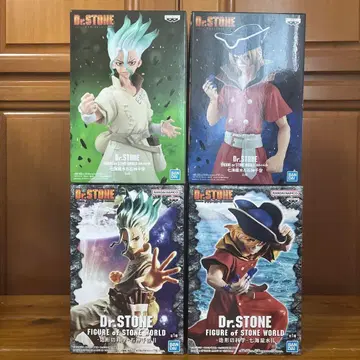 Dr.STONE 이시가미 치쿠우. 나나미 류스이 피규어 세트
