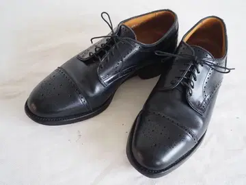 1990년대 Allen Edmonds 블랙 세미브로그 신발