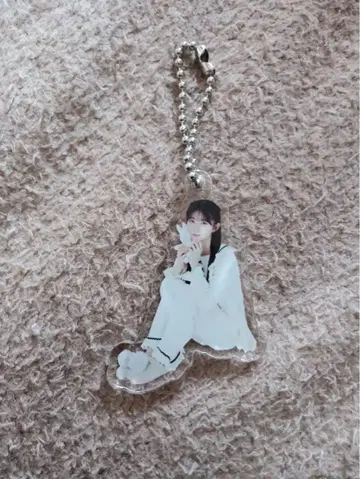 내가 보고 싶었던 파란 하늘, 나 파랑, 앉은 키링, 하야사키 스즈키