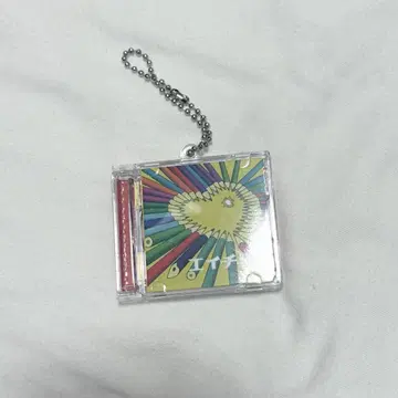 마카로니 연필 회장 한정판 미니어처 CD풍 키링 H.B.