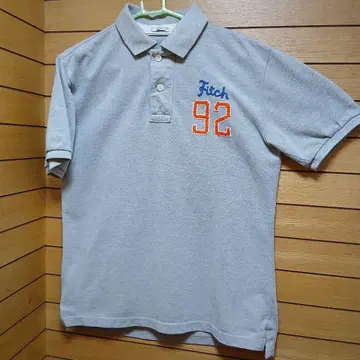 아베크롬비 피케 셔츠 XL 그레이