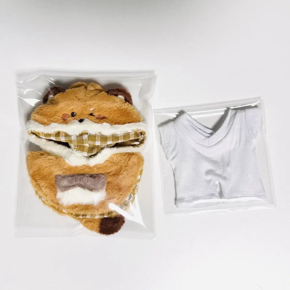 10cm 인형옷 미토옷장 애니멀 망토 여우