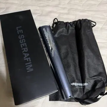 LESSERAFIM 펜라이트 수납 봉투, 박스 포함