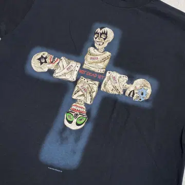 90s KISS NOT DEAD YET 티셔츠 밴딩 티 1994