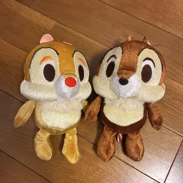 칩과 데일 봉제 인형 2종 세트